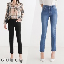 (국내발송) GC 구찌 Span skinny cropper denim pants