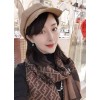 FD 펜디 FF로고 패턴 울 캐시 머플러