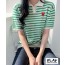 CD 꼼데가르송 레드하트 단가라 오픈 카라 반팔