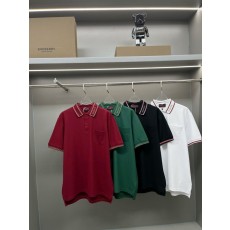 GC 구찌 GC 로고 배색 카라 반팔 