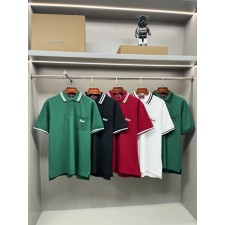 GC 구찌 GC 웹 카라 자수 로고 포켓 카라 반팔 