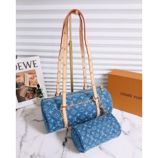 LV 루이비통 [고급] 빠삐용 모노그램 데님 숄더백 M46830 1 