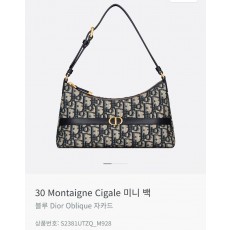 DO 디올 [고급] 오블리크 30몽테인 미니 호보 숄더백 1 