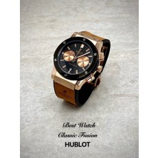 HB 위블로 클래식 퓨전 블랙다이얼 콤비 