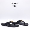 CL 셀린느 여성 체인 CC로고 T스트랩 슬리퍼