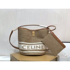 CL 셀린느 라피아 16 버킷백 