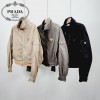 PD 프라다 시보리 밴딩 점퍼 