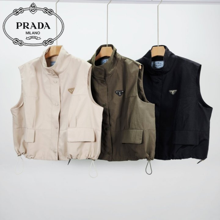 PD 프라다 포켓 버튼조끼 