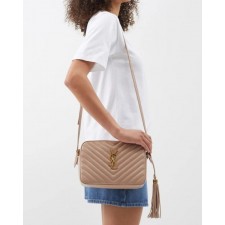 YS 생로랑 금장 로고 카메라백