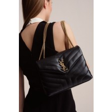 YS 생로랑 1000 루루백 미디움 금장