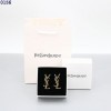 YS 생로랑 YSL 스네이크 골드 이어링