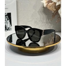 YS 생로랑 SUN SL-M95 블랙핑크 로제 선글라스 실버 