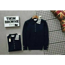 TB 톰브라운 T 넥 사선 울 카라니트 