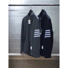 TB 톰브라운 T 4BAR 울 스냅 프론트 셔츠자켓 