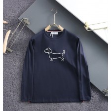 TB 톰브라운 도그로고 라운드 긴팔티셔츠 