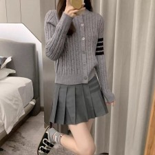 TB 톰브라운 강아지 라운드 가디건 