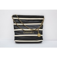 CN 샤넬 22백 블랙 & 골드 뉴 컬러