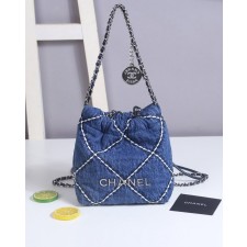 CN 샤넬 데님 22백 