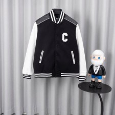 CL 셀린느 CLN 2703 믹스 바시티 자켓 