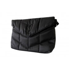 YS 생로랑루 푸퍼 크로스백 퀼티드 나일론 