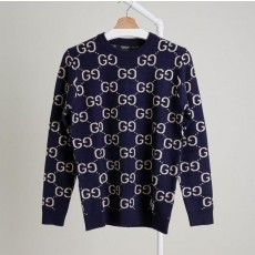 GC 구찌 울 자카드 니트 풀오버