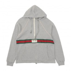 GC 구찌 GC 2604 웹 하프 집업 스웨트 셔츠 