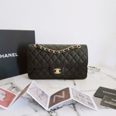 CN 샤넬 [ 고급 ] 리뉴얼 클래식 캐비어 미듐 금장 1 
