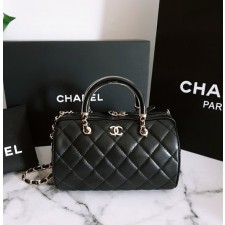 CN 샤넬 [고급 ] AP4411 25크루즈 램스킨 탑핸들 미니 볼링백 1 