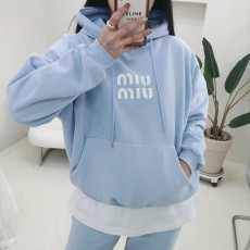 MU 미우미우 후드 조거팬츠세트 