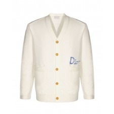 DO 디올 수입 로고 자수 힐튼 넬 가디건 