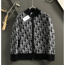 DO 디올 오블리크 테크니컬 블루종 집업 가디건 