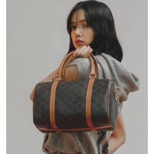 CL 셀린느 미디엄 보스턴 - 트리옹프 캔버스(하자품 특가, 1개!)