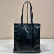 PD 프라다 스몰 나파 가죽 토트백 