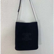 CL 셀린느 스웨이드 숄더백 