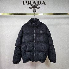 PD 프라다 P 스웨이드 스트링 투웨이 패딩