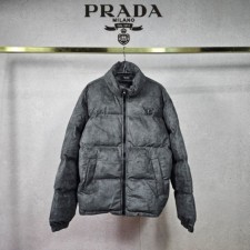 PD 프라다 P 스웨이드 스트링 투웨이 패딩