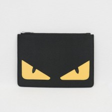 FD 펜디 0831 블랙 몬스터 클러치백