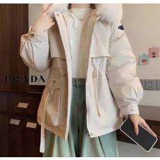 PD 프라다 후드퍼밍크패딩 