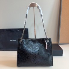 YS 생로랑 니키 체인 숄더 