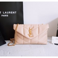 YS 생로랑 루루 푸퍼 미니 토이백 핑크 금장