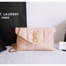 YS 생로랑 루루 푸퍼 미니 토이백 핑크 금장