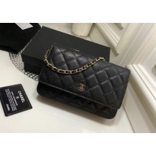 CN 샤넬 WOC 캐비어 금장