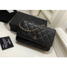 CN 샤넬 WOC 캐비어 금장