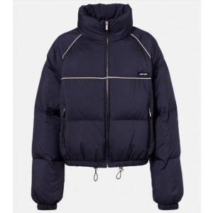 MU 미우미우 테크니컬 퐁제 다운 재킷 