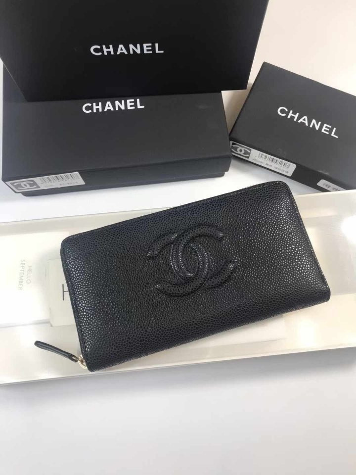 CN 샤넬 로고 불박 지퍼돌이  