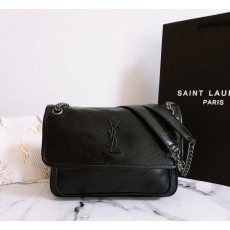 YS 생로랑 흑장식 니키백 미디움 1 