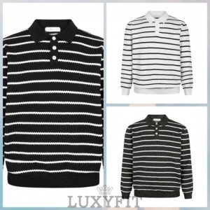 LL 로로피아나 로프 카라 니트