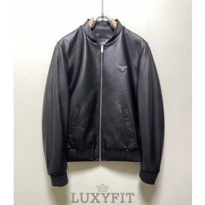 PD 프라다 PY998 트라이앵글로고 나파가죽 재킷