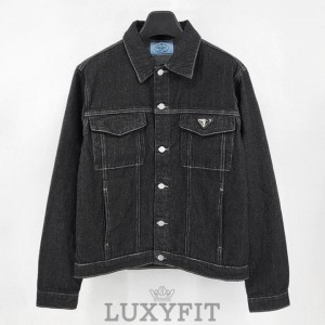 PD 프라다 플레이트 데님자켓