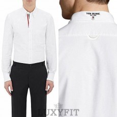 TB 톰브라운 옥스포드 깃로고 셔츠